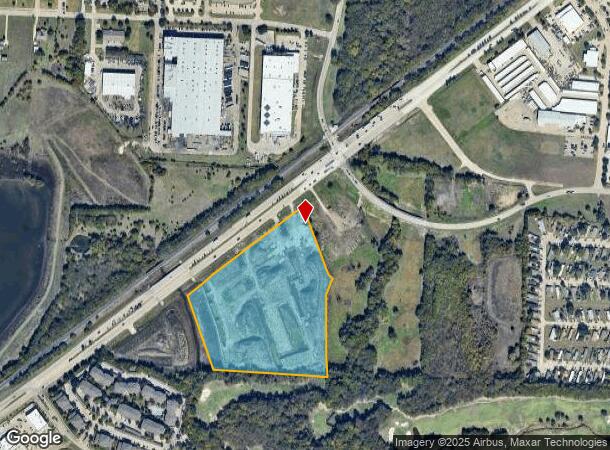  2535 S Highway 78, Wylie, TX Parcel Map