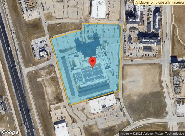  3100 Town Center Trl, Denton, TX Parcel Map