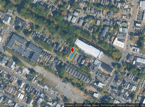 121 Sylvan Ave, Newark, NJ Parcel Map