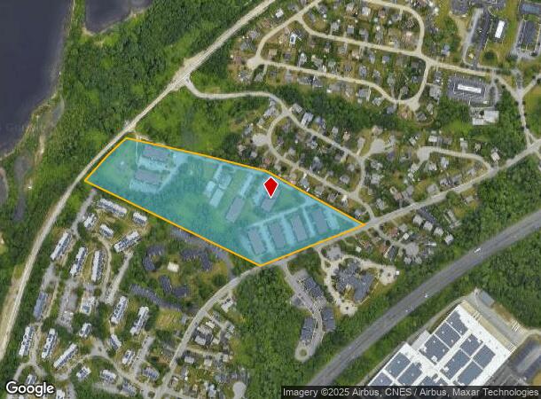  4980 N Main St, Fall River, MA Parcel Map