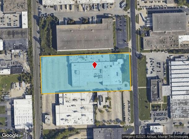 2800 S 25Th Ave, Broadview, IL Parcel Map