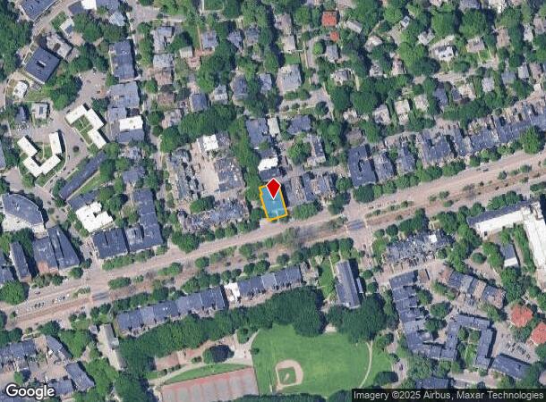  1788 Beacon St, Brookline, MA Parcel Map