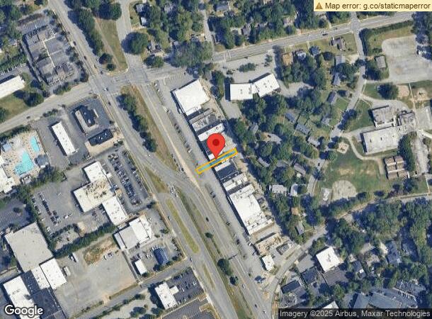  2158 Lawndale Dr, Greensboro, NC Parcel Map