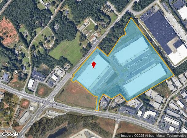  943 Gainesville Hwy, Buford, GA Parcel Map