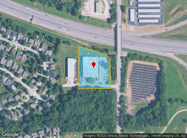  345 N Iowa St, Lawrence, KS Parcel Map