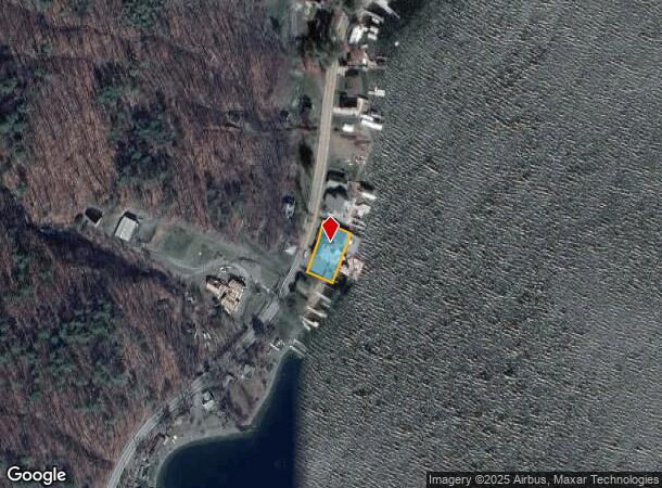 12664 W Lake Rd, Hammondsport, NY Parcel Map
