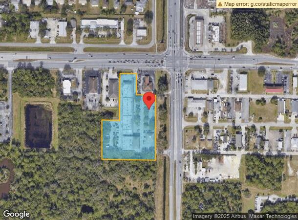  6050 Babcock St Se, Palm Bay, FL Parcel Map