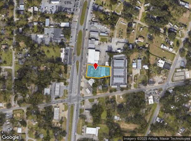  604 N New Warrington Rd, Pensacola, FL Parcel Map