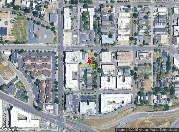 2839 Wyandot St, Denver, CO Parcel Map