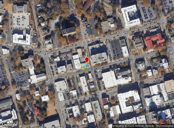  224 W Hancock Ave, Athens, GA Parcel Map
