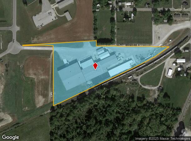  800 Dougherty St, Bluffton, IN Parcel Map