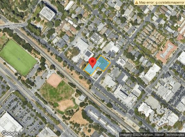  247 Alma St, Palo Alto, CA Parcel Map