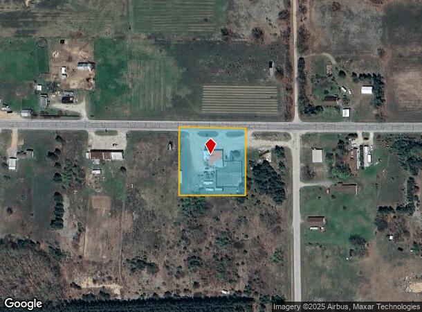  3047 W M 80, Kinross, MI Parcel Map