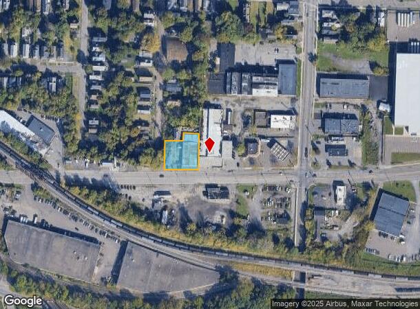  838 Erie Blvd W, Syracuse, NY Parcel Map