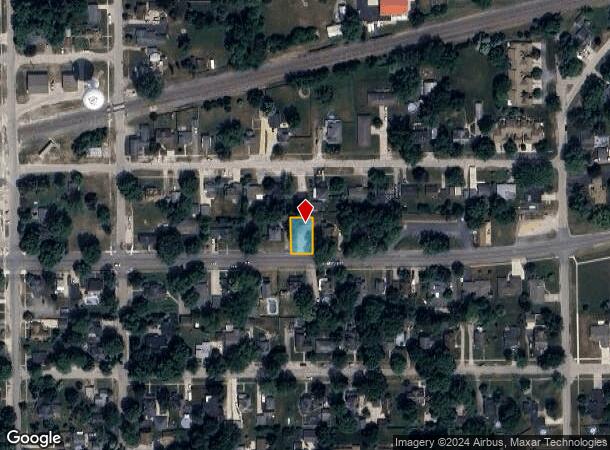  340 E Market St, Somonauk, IL Parcel Map