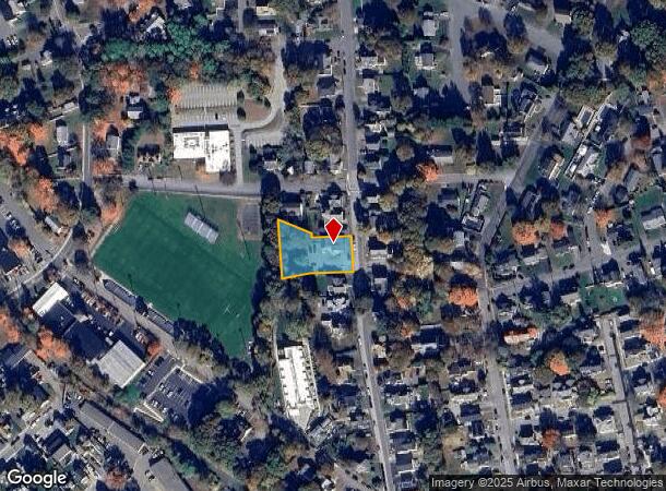  72 Highland St, Marlborough, MA Parcel Map