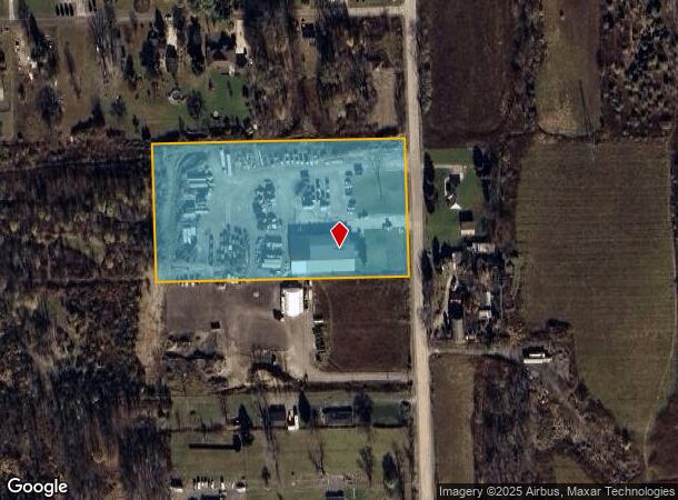 57905 Rosell Rd, Lenox, MI Parcel Map