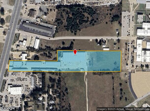 1744 N Main St, Cleburne, TX Parcel Map