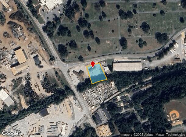  410 N Erwin St, Cartersville, GA Parcel Map