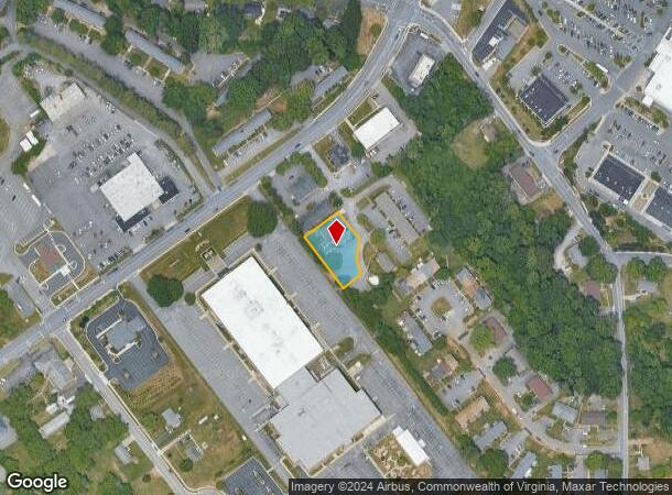  3313 Old Forest Rd, Lynchburg, VA Parcel Map