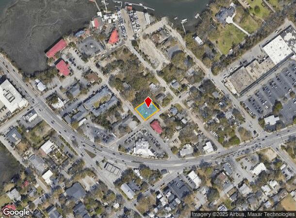  506 Live Oak Dr, Mount Pleasant, SC Parcel Map