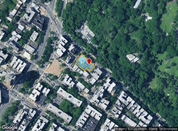 872 Bronx Park S, Bronx, NY Parcel Map