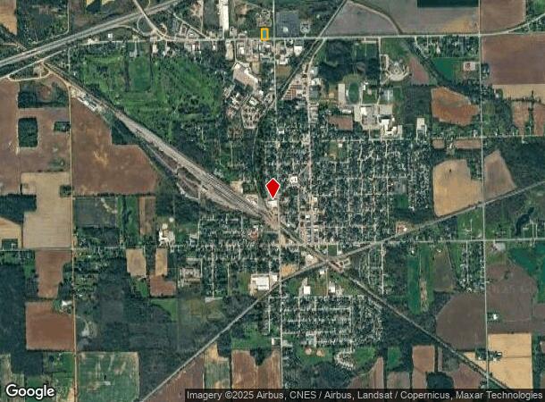 E Lansing Rd, Durand, MI Parcel Map