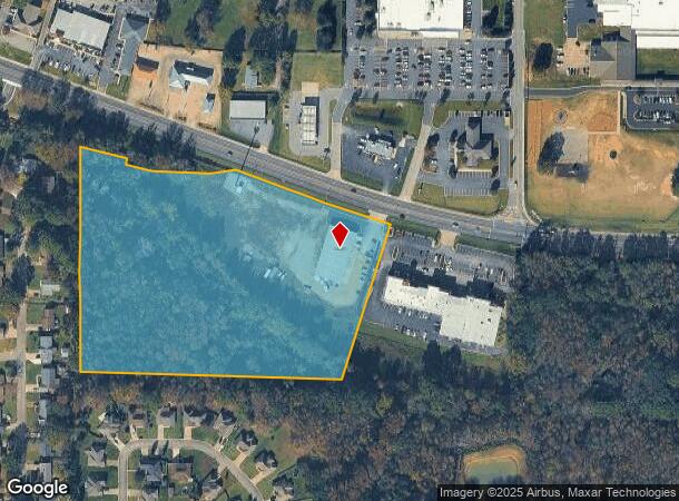  1315 W Beebe Capps Expy, Searcy, AR Parcel Map