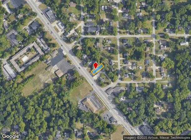  7718 N Main St, Dayton, OH Parcel Map