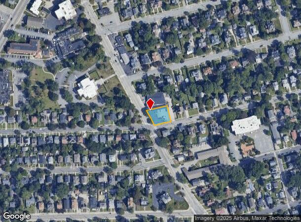  1856 Broad St, Cranston, RI Parcel Map