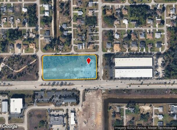 801 Abrams Blvd, Lehigh Acres, FL Parcel Map