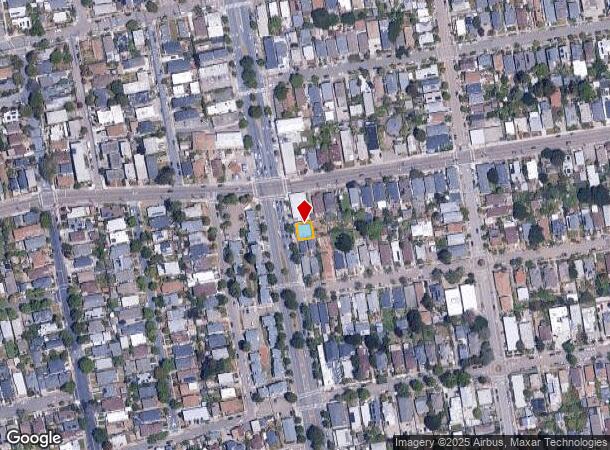  3007 Sacramento St, Berkeley, CA Parcel Map