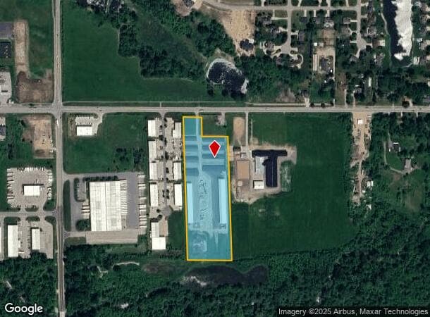 9388 Adams St, Zeeland, MI Parcel Map