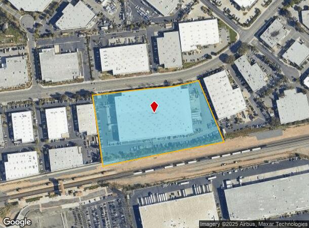  2380 Railroad St, Corona, CA Parcel Map