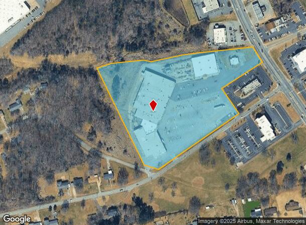 1313 W Floyd Baker Blvd W, Gaffney, SC Parcel Map