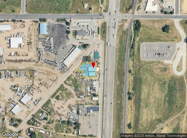 4301 W Service Rd, Evans, CO Parcel Map