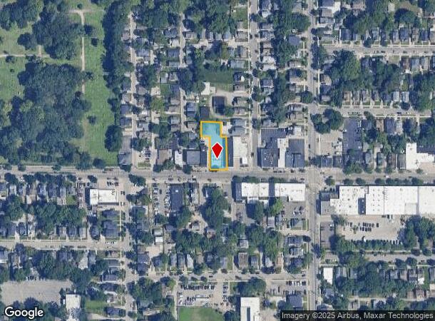  935 Fulton St E, Grand Rapids, MI Parcel Map