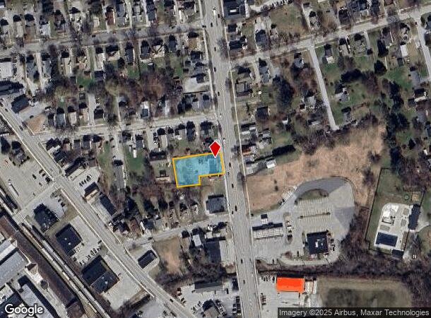 105 S Main St, Rutland, VT Parcel Map