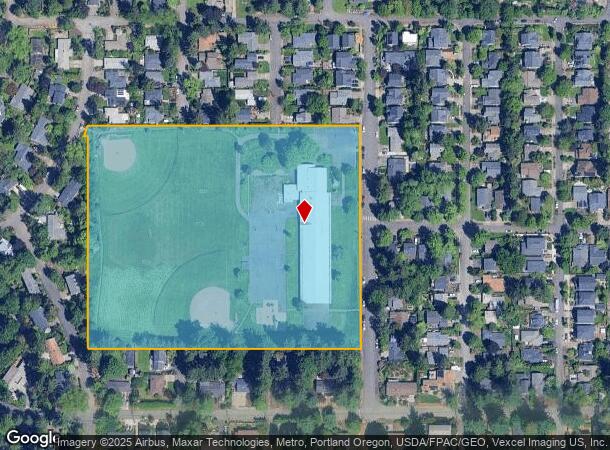 8935 Sw 52Nd Ave, Portland, OR Parcel Map