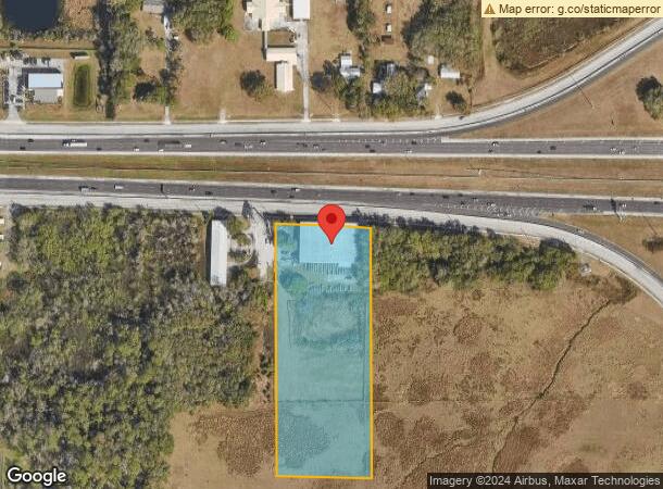  4021 S Frontage Rd, Plant City, FL Parcel Map