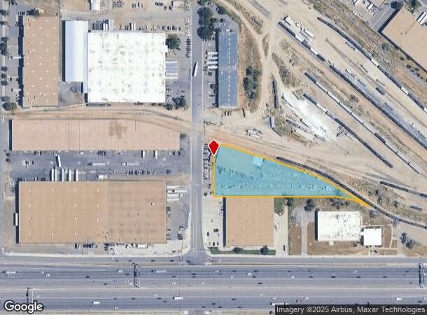 4600 N Monaco St, Denver, CO Parcel Map