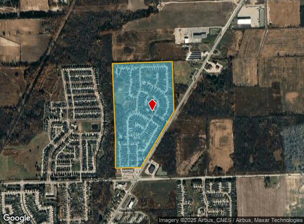 59477 Hardy Ln, New Haven, MI Parcel Map