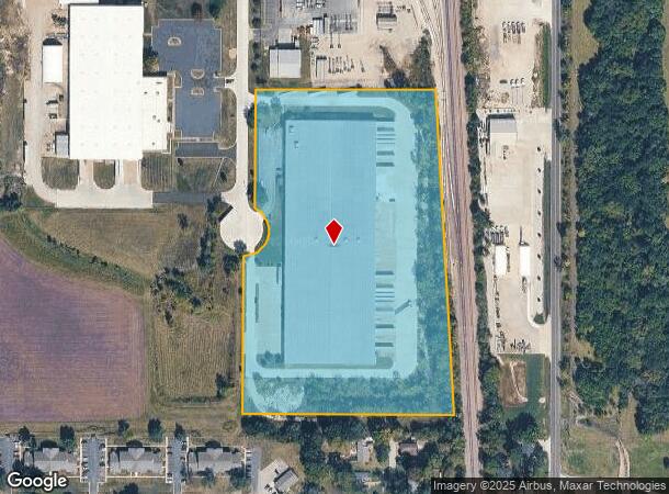  650 N Lincoln St, Spring Hill, KS Parcel Map