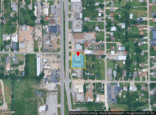  2912 N Shields Blvd, Moore, OK Parcel Map
