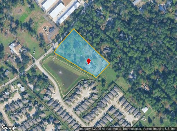9011 Dowdell Rd, Tomball, TX Parcel Map
