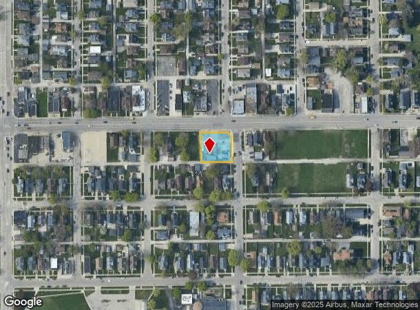  1909 52Nd St, Kenosha, WI Parcel Map
