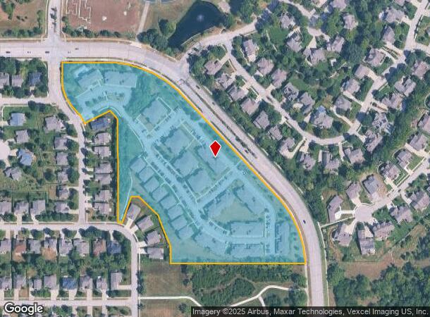  204 N Eisenhower Dr, Lawrence, KS Parcel Map