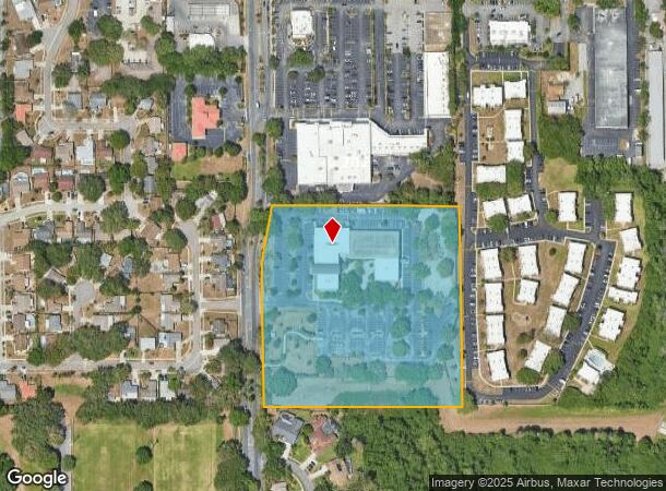  1659 Achieva Way, Dunedin, FL Parcel Map