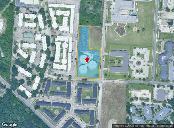  3601 Texas Dr, New Orleans, LA Parcel Map