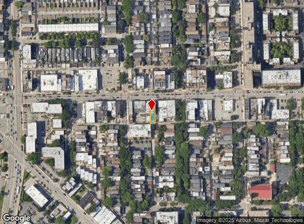  1449 W Fullerton Ave, Chicago, IL Parcel Map